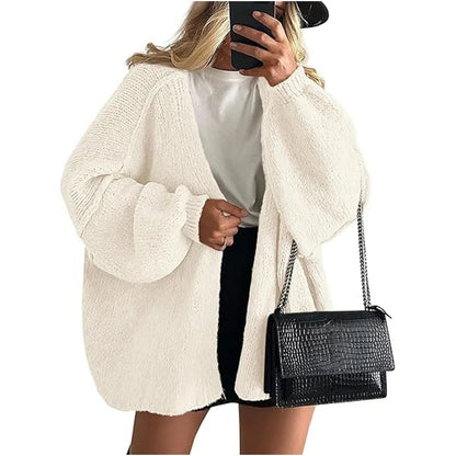 Autumn Oversized Knit Cardigan | Relivic
