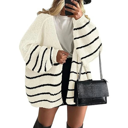 Autumn Oversized Knit Cardigan | Relivic