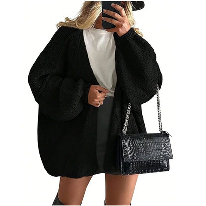 Autumn Oversized Knit Cardigan | Relivic
