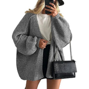 Autumn Oversized Knit Cardigan | Relivic