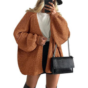 Autumn Oversized Knit Cardigan | Relivic