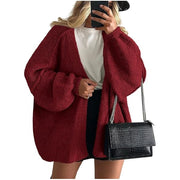 Autumn Oversized Knit Cardigan | Relivic
