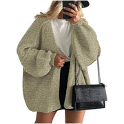 Autumn Oversized Knit Cardigan | Relivic