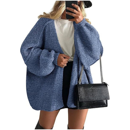 Autumn Oversized Knit Cardigan | Relivic