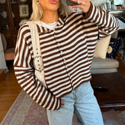 Relivic™ Striped Knit Cardigan