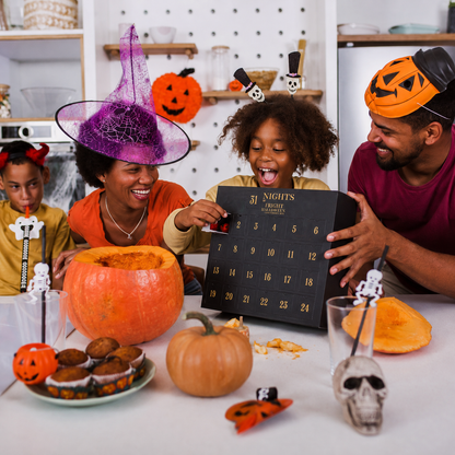 Relivic™ 31-Night Halloween Advent Calendar with Collectible Figurines