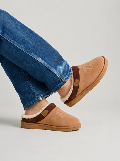 Relivic™ Cowboy Boot Slippers for Men