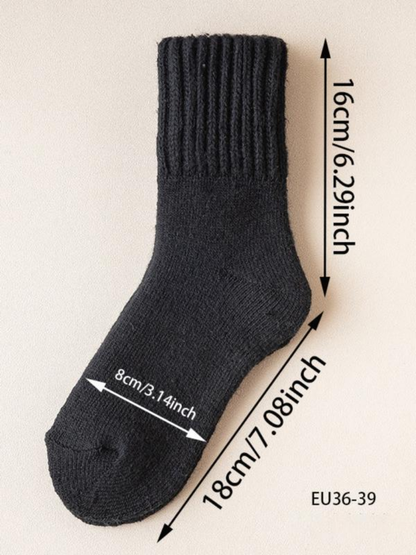 Fall Thick Wool Socks – Extra Warm & Cozy