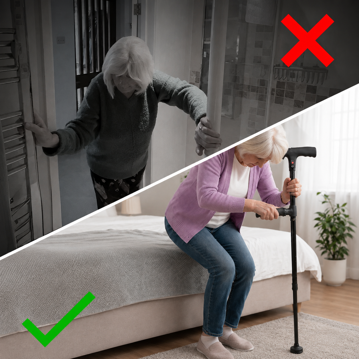 Relivic™ RiseAssist Cane.