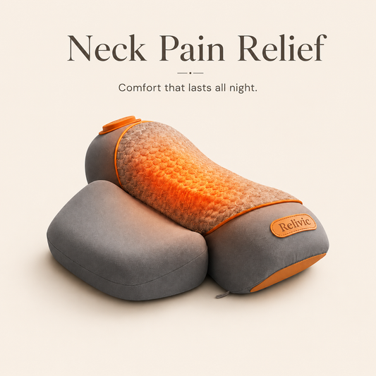 Relivic™ NeckRelax 3-in-1 Neck Therapy Pillow