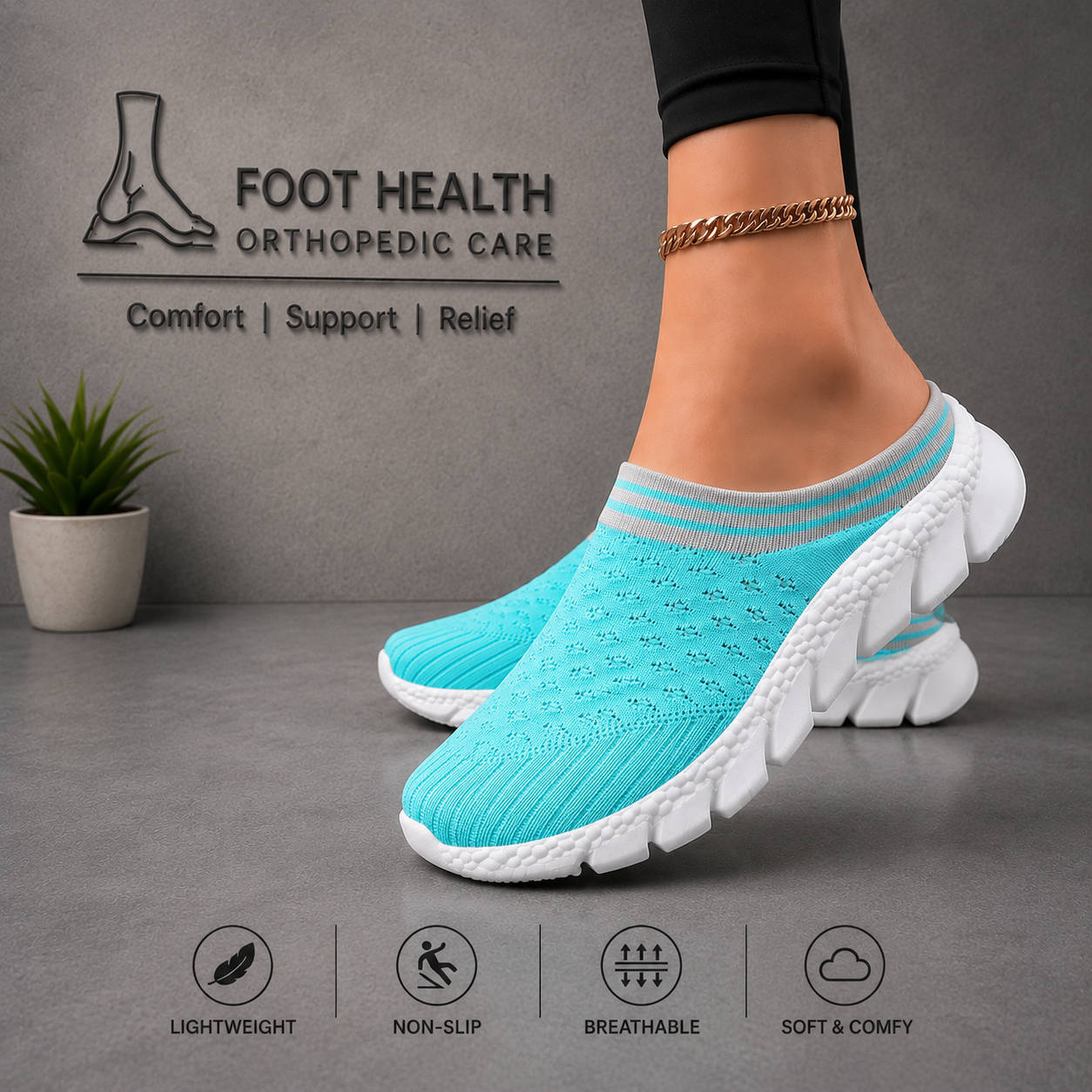 Aloumere™ Ortho Slip-On Sneaker