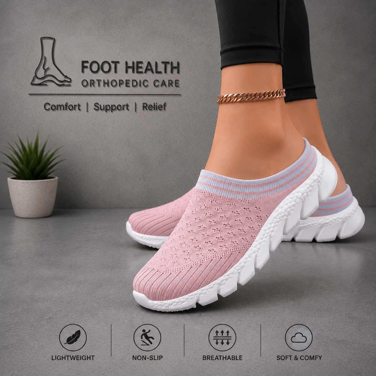 Aloumere™ Ortho Slip-On Sneaker