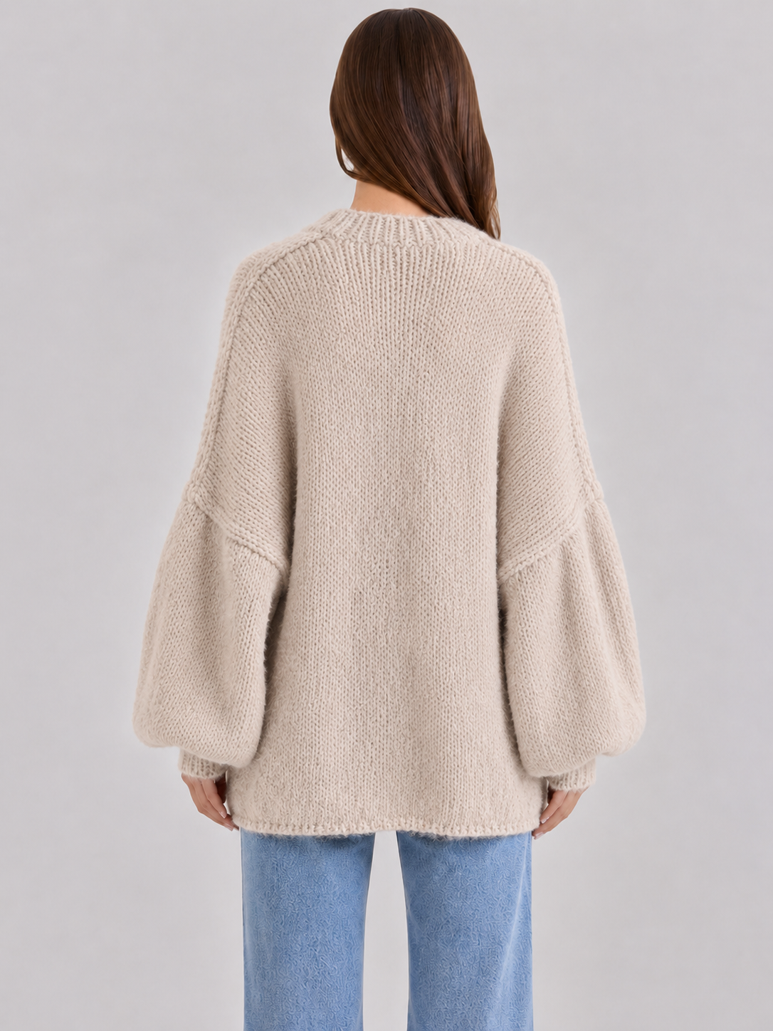 Autumn Oversized Knit Cardigan | Relivic