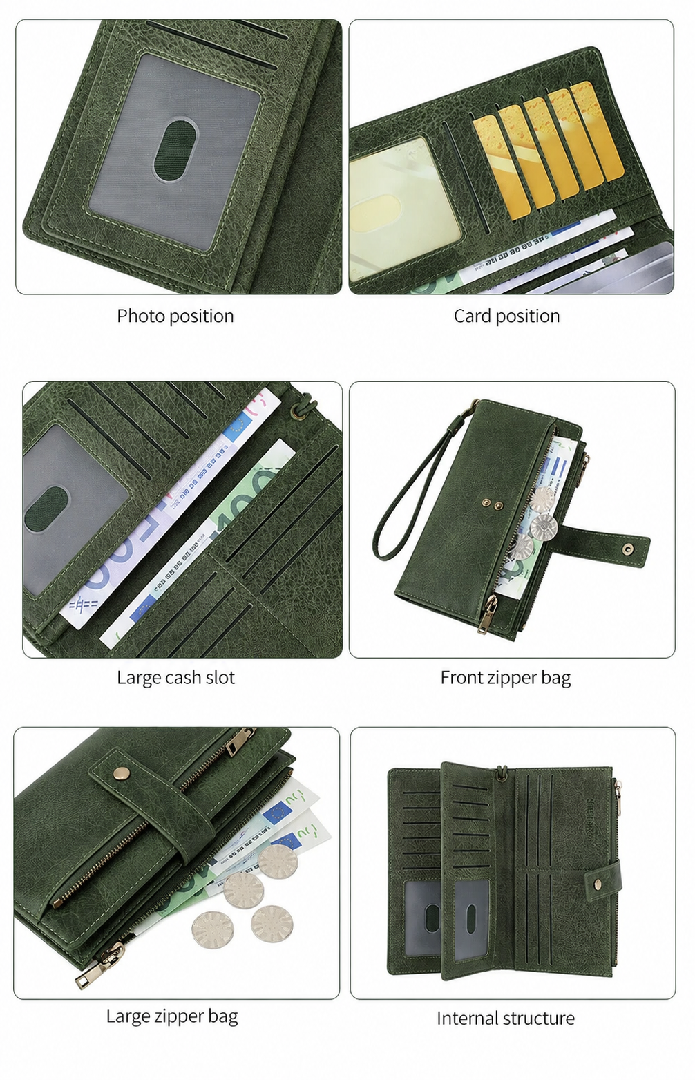Women's Long Wallet – Elegant, Practical, and Stylish
