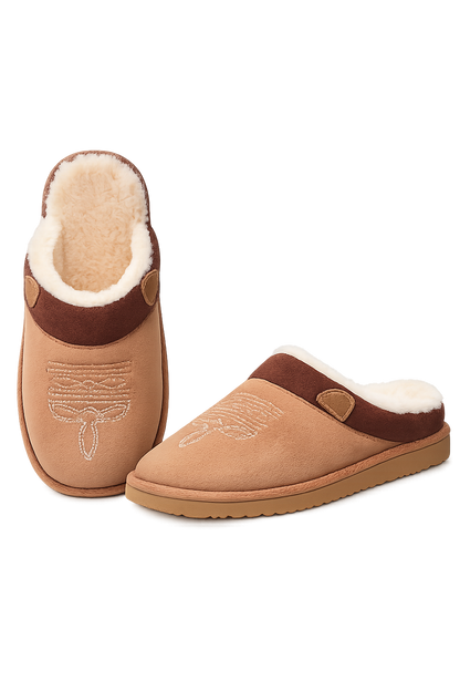 Relivic™ Cowboy Boot Slippers for Men