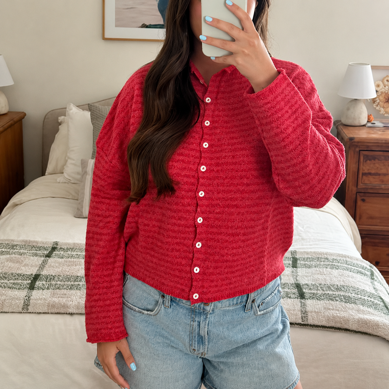 Relivic™ Striped Knit Cardigan