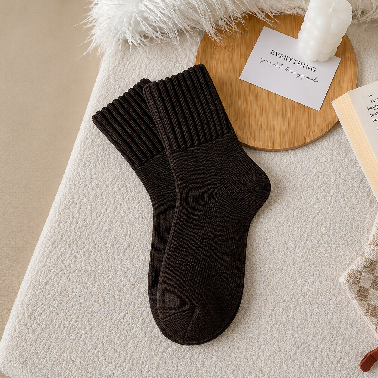 Fall Thick Wool Socks – Extra Warm & Cozy