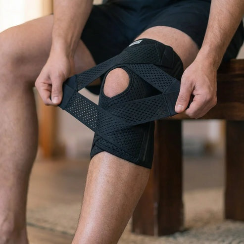 Knee Support Solution for People with Pain When Walking or Climbing Stairs